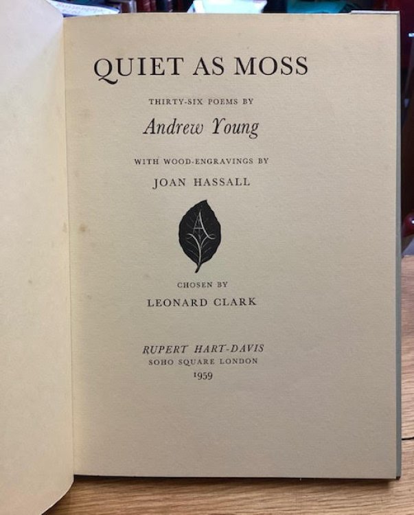 Quiet as Moss: Thirty-Six Poems