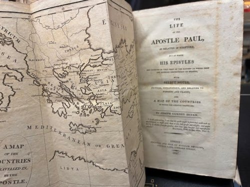The Life of the Apostle Paul As Related in Scripture, But in Which His Epistles are Inserted in that Part of the History to Which They are Supposed Respectively to Belong; with Select Notes, Critical, Explanatory, and Relating to Persons and Places, and a Map of the Countries in which the Apostle Tr