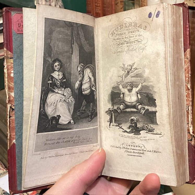 Hudibras, in Three Parts, written at the time of the late wars