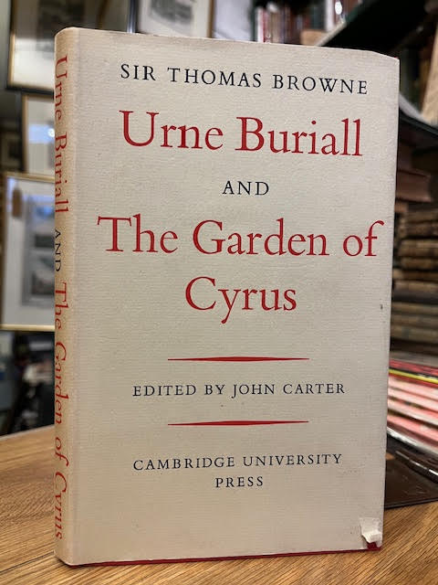 Urne Buriall and The Garden of Cyrus