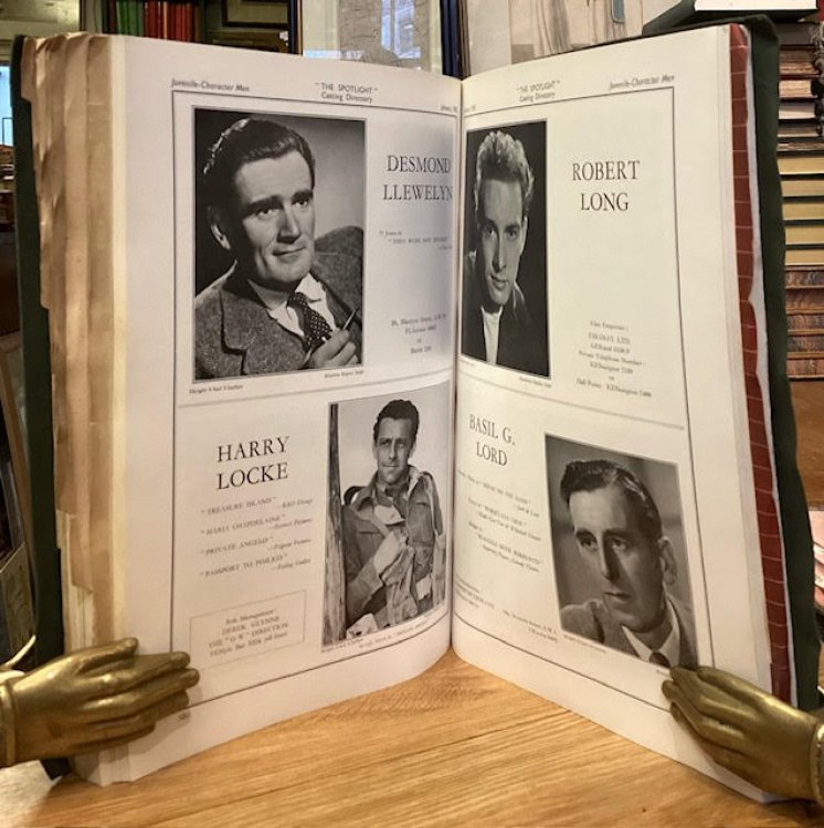 The Spotlight Casting Directory For Stage and Screen. No. 83 - January 1950. Volume 1: Actors