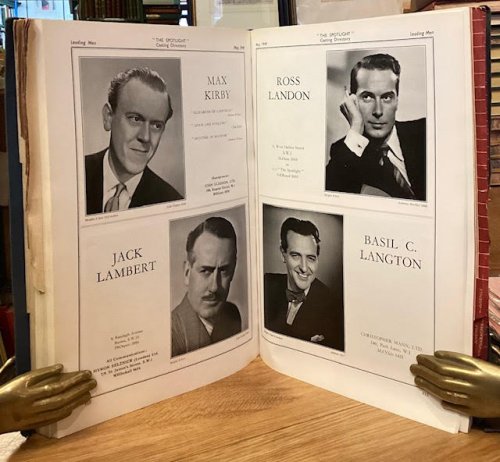 The Spotlight Casting Directory For Stage and Screen. No.81, May 1949. Volume: Actors.
