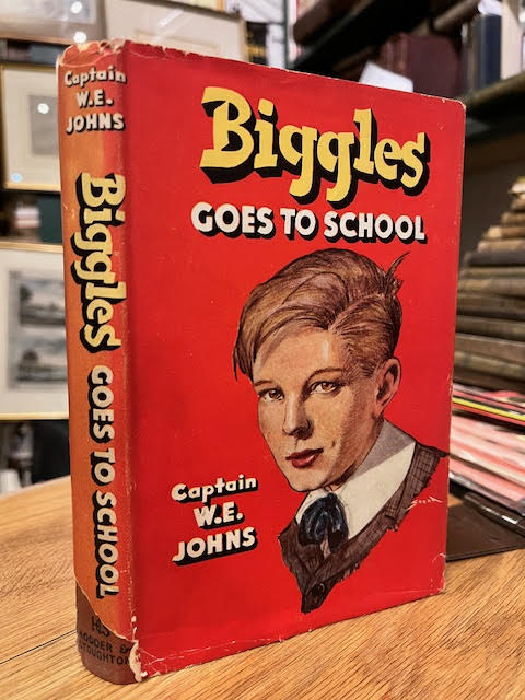 Biggles Goes To School. The Story of Biggles Early Life and School Days