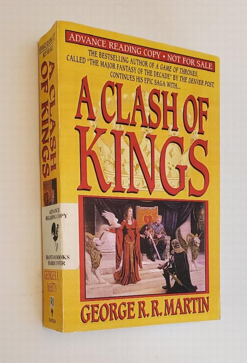 A CLASH OF KINGS (signed ARC)