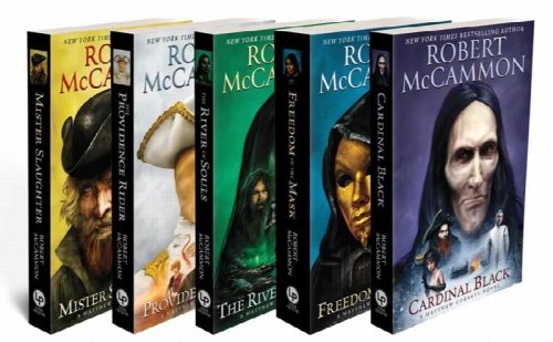 MATTHEW CORBETT 5-VOL. SET: MISTER SLAUGHTER - THE PROVIDENCE RIDER - THE RIVER OF SOULS - FREEDOM OF THE MASK - CARDINAL BLACK