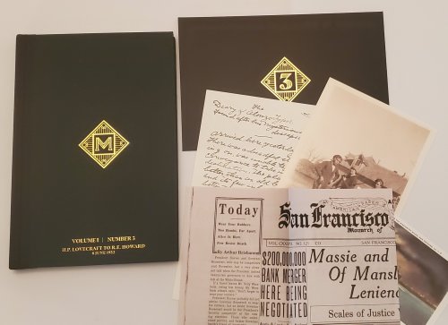 MISKATONIC MISSIVES: THE LETTERS OF H. P. LOVECRAFT, VOL. 1 NO. 3: TO R. E. HOWARD 8 JUNE 1932