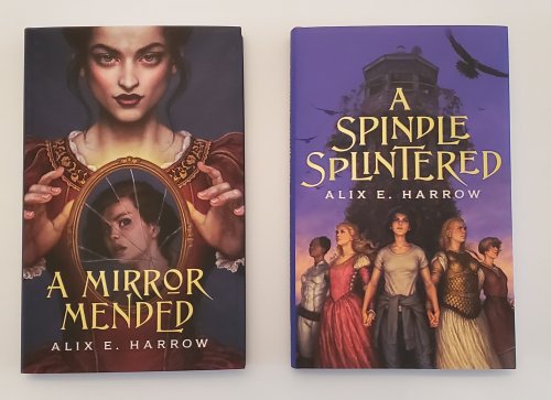 A SPINDLE SPLINTERED & A MIRROR MENDED (signed/limited ed.)