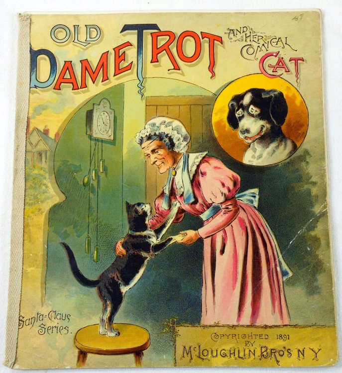 Old Dame Trot and Her Comical Cat. Santa Claus Series