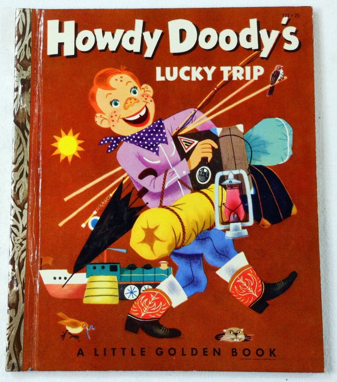 Howdy Doody's Lucky Trip. A Little Golden Book