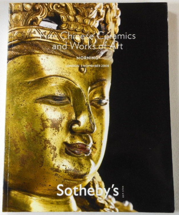 Fine Chinese Ceramics & Works of Art. Hong Kong: 5 November 2008 Morning Session