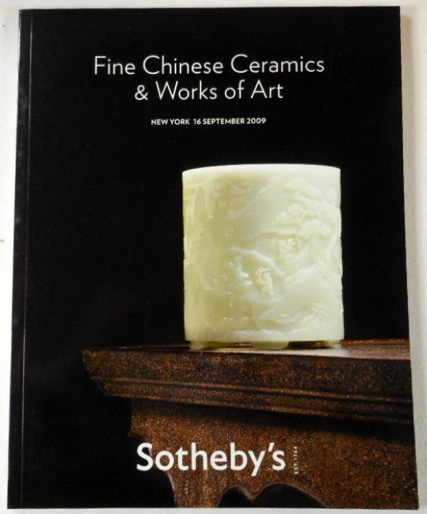 Fine Chinese Ceramics & Works of Art. New York: 16 September 2009