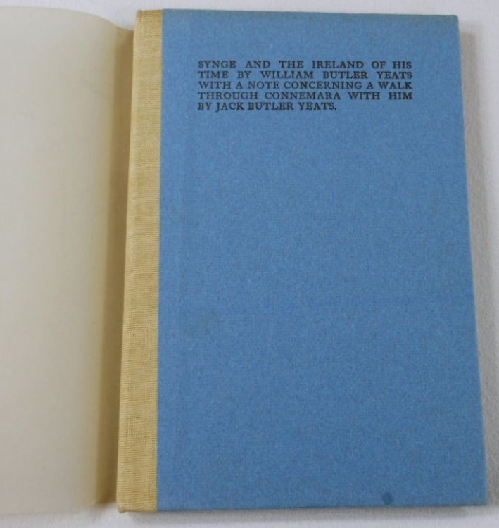 Synge and the Ireland of His Time. With a Note Concerning a Walk Through Connemara with Him