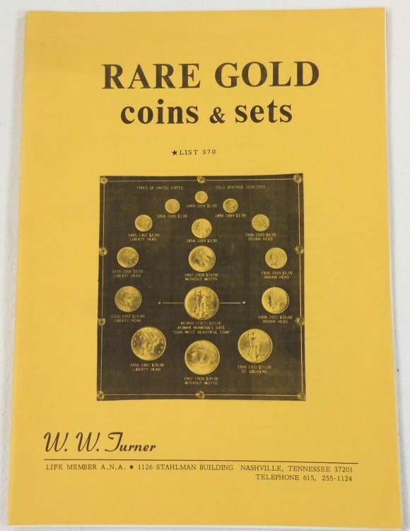 Rare Gold Coins & Sets. List 370