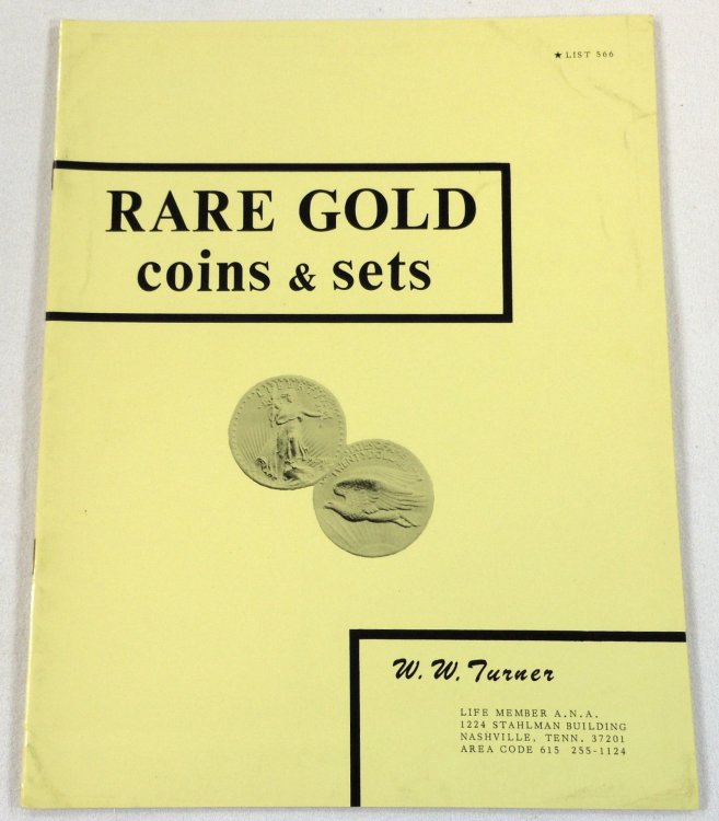Rare Gold Coins & Sets. List 566