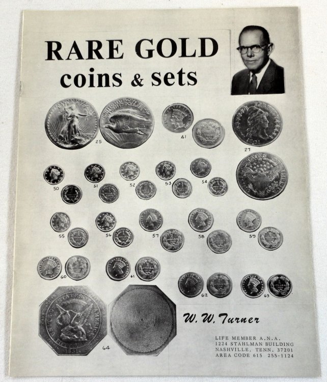 Rare Gold Coins & Sets. List 367 U.S. Gold