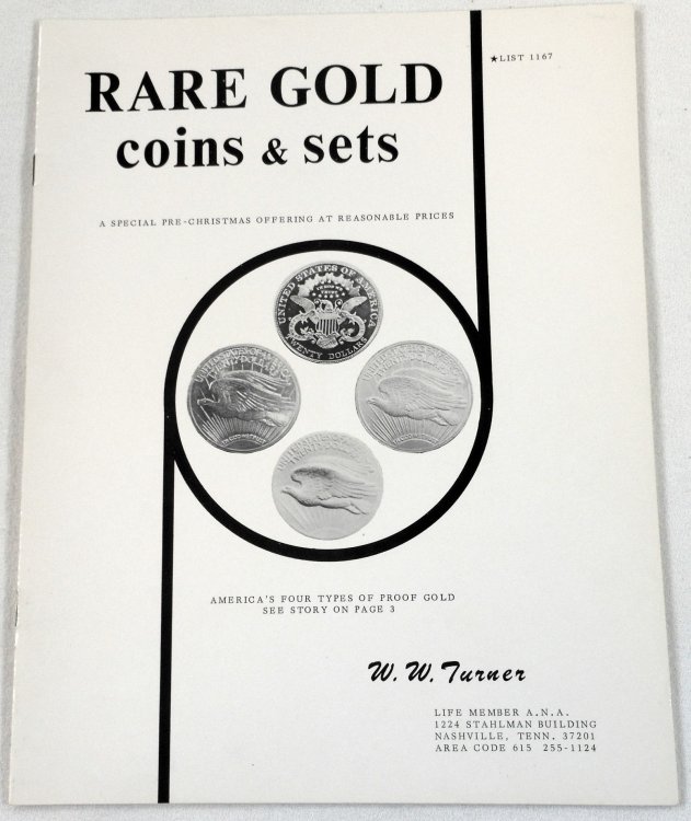 Rare Gold Coins & Sets. List 1167