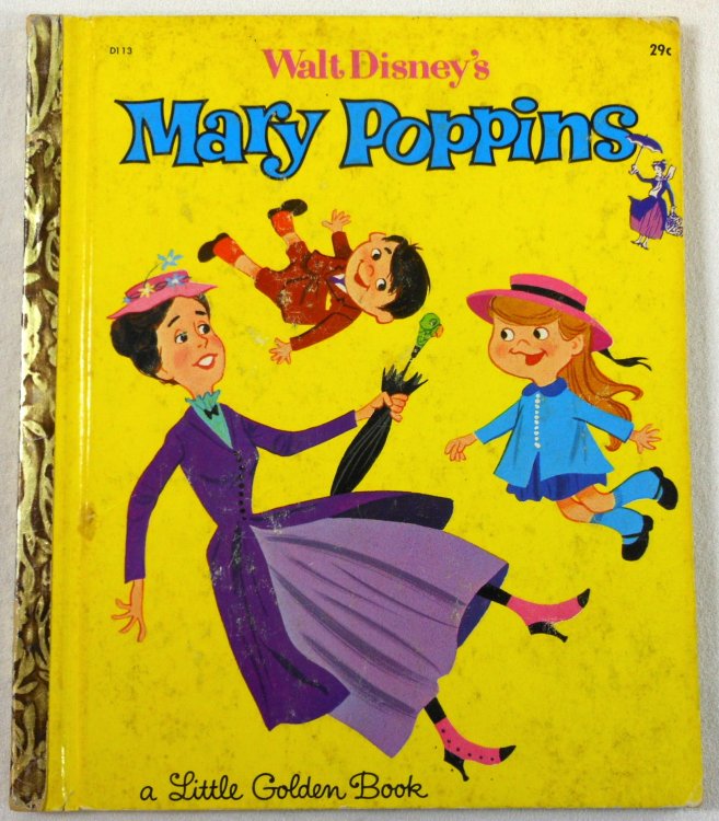Walt Disney's Mary Poppins. A Little Golden Book