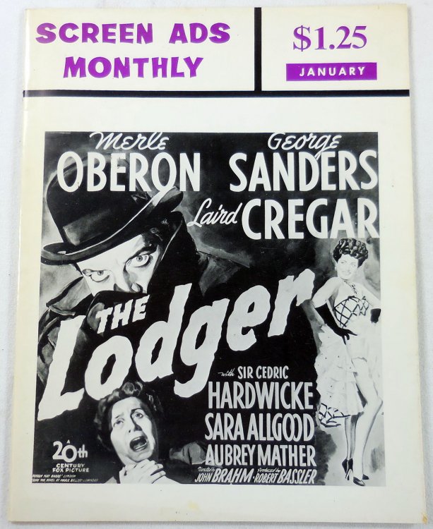 Screen Ads Monthly. Vol. 1, No. 4 - January 1968