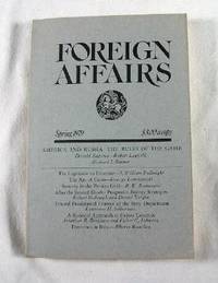 Foreign Affairs Magazine: Spring 1979: Vol. 57, No. 4