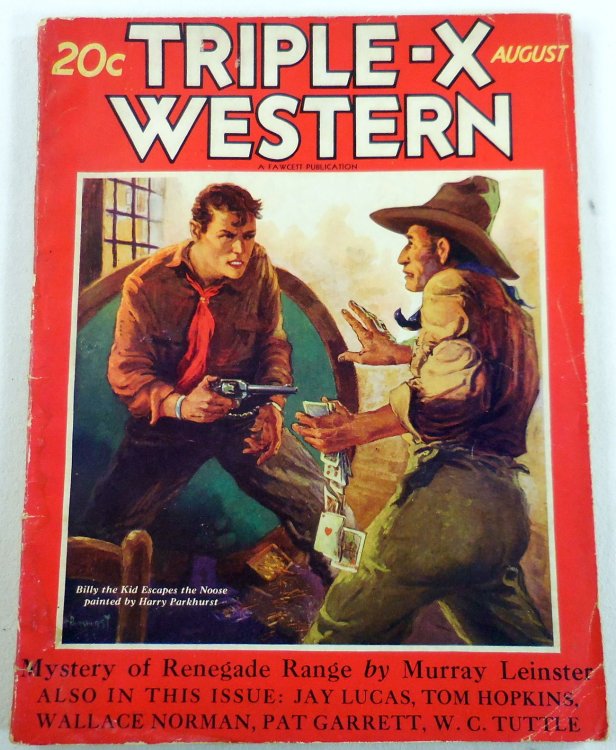Triple-X Western Magazine Vol. XVI, No. 97 - August 1932