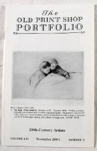 Image for The Old Print Shop Portfolio: 20th-Century Artists. Volume LXI, Number 3, November 2001 The Old Print Shop Portfolio: 20th-Century Artists. Volume LXI, Number 3, November 2001