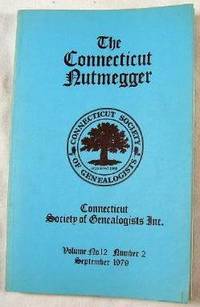 The Connecticut Nutmegger. Vol. 12, No. 2, September 1979