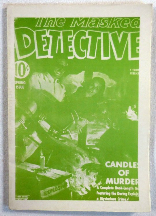 Image for The Masked Detective Spring 1943: Candles of Murder The Masked Detective Spring 1943: Candles of Murder