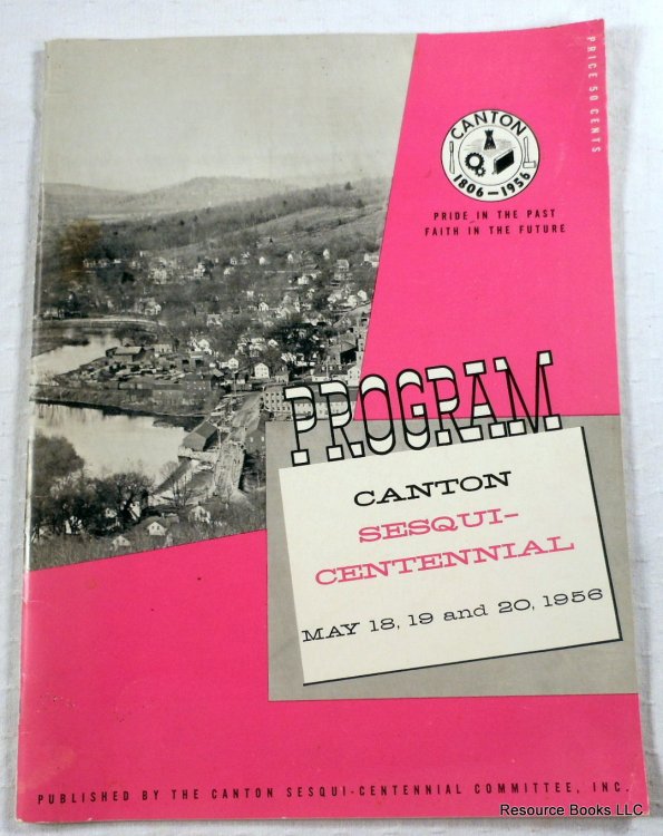 Program of Canton Sesquicentennial 1806-1956