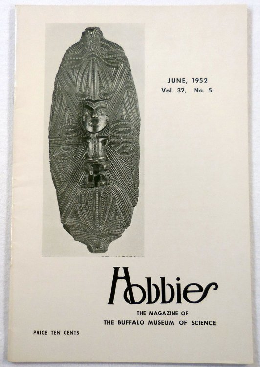 The Art of Polynesia - New Guinea; in Hobbies Magazine from the Buffalo Museum of Science. Vol. 32, No. 5, June 1952