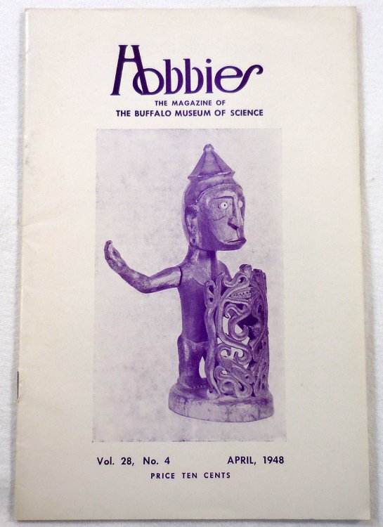 Art of Melanesia, New Guinea; in Hobbies Magazine from the Buffalo Museum of Science. Vol. 28, No. 4, April 1948