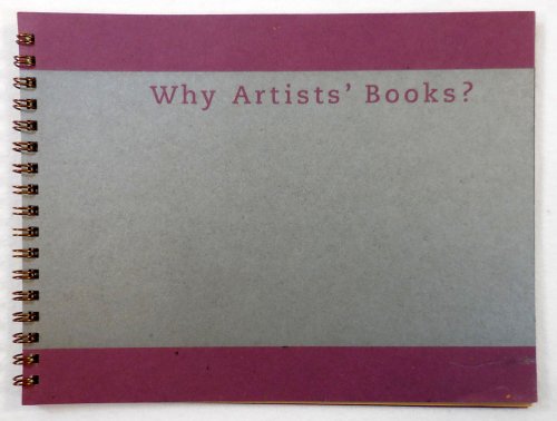 Why Artists' Books