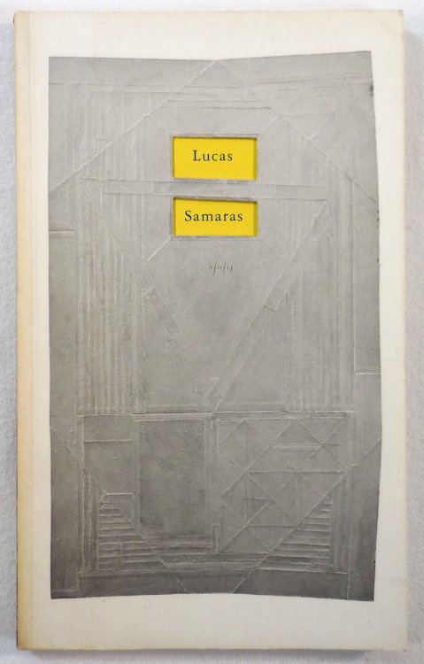 Lucas Samaras. Slices of Abstraction, Slivers of Passion and/or Mere Decor