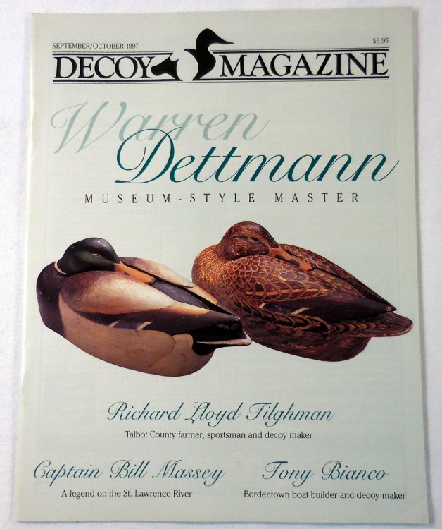 Decoy Magazine. Volume 21, Number 5, September October 1997
