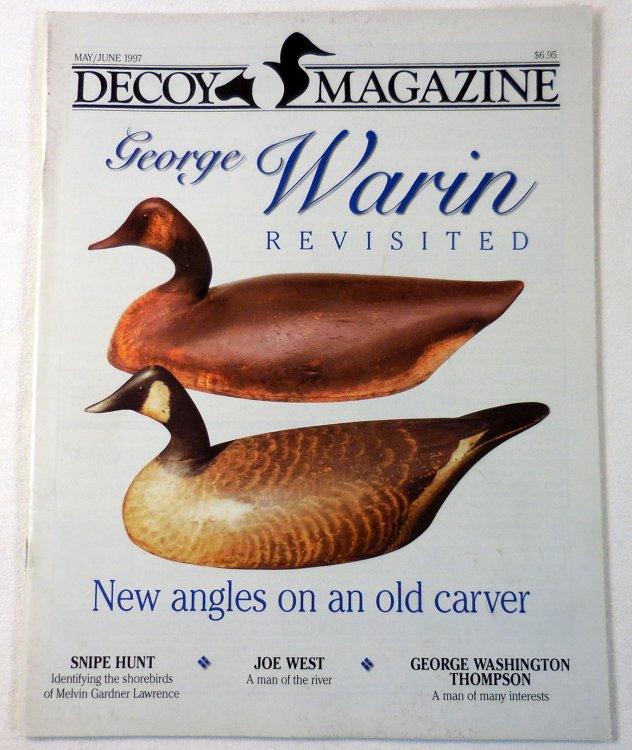 Decoy Magazine. Volume 21, Number 3. May June 1997