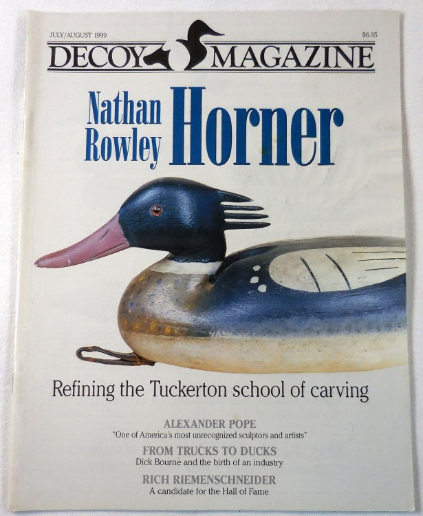 Decoy Magazine. Volume 23, Number 4, July August 1999