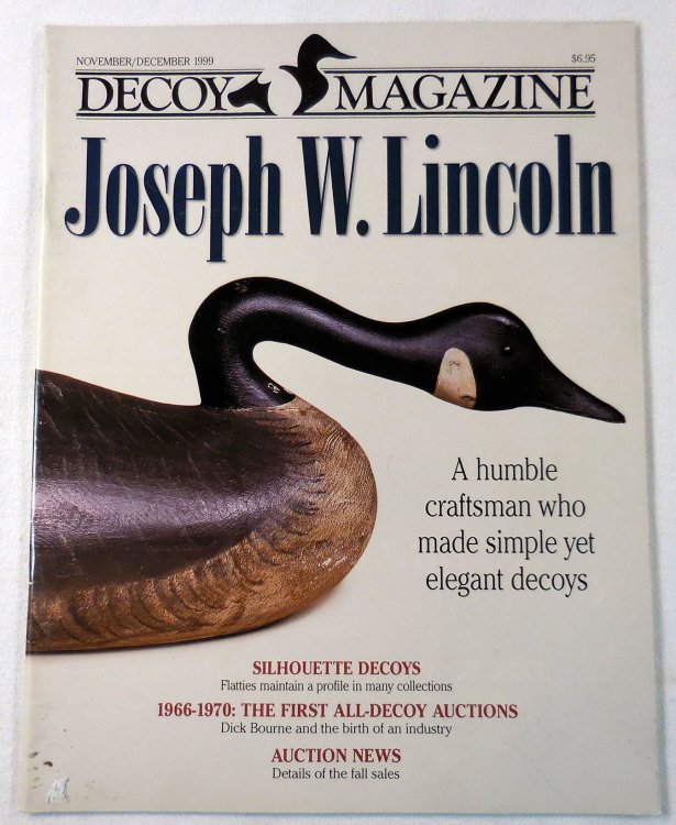Decoy Magazine. Volume 23, Number 6, November December 1999