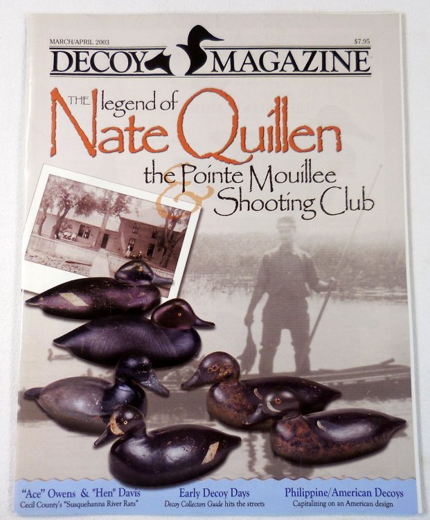 Decoy Magazine. Volume 27, Number 2, March April 2003