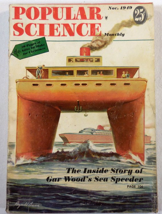Popular Science Monthly Magazine. Volume 155, No. 5, November 1949