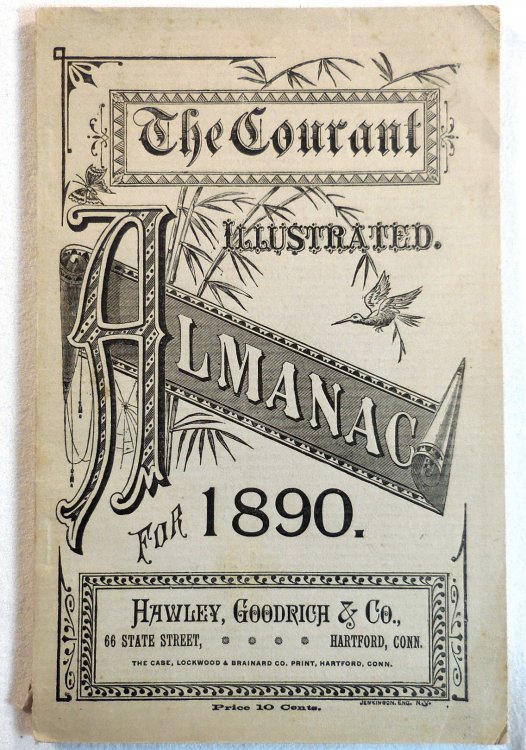 The Courant Illustrated Almanac for 1890