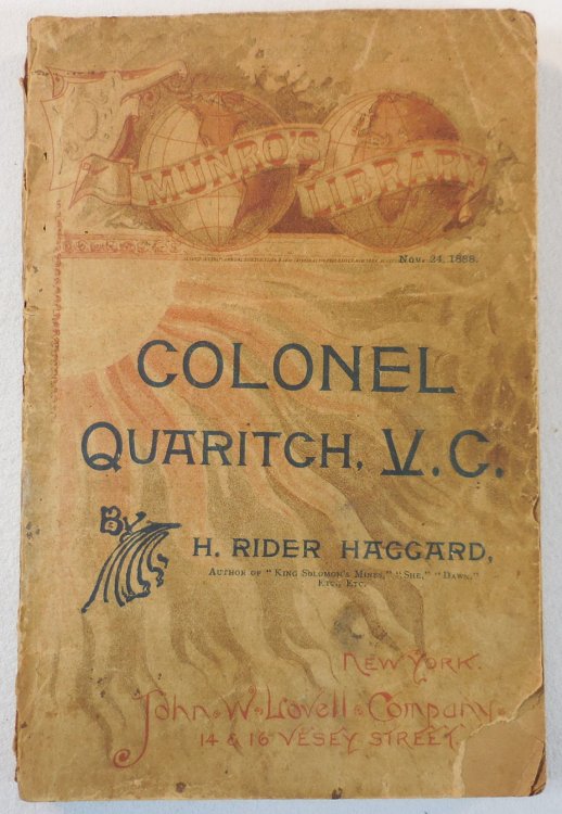Colonel Quaritch, V.C.