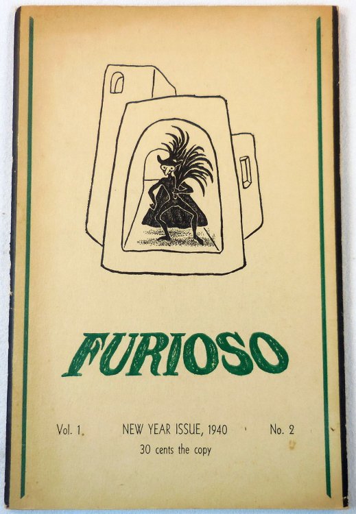 Furioso - A Magazine of Verse. Vol. 1, No. 2 - New Year Issue 1940