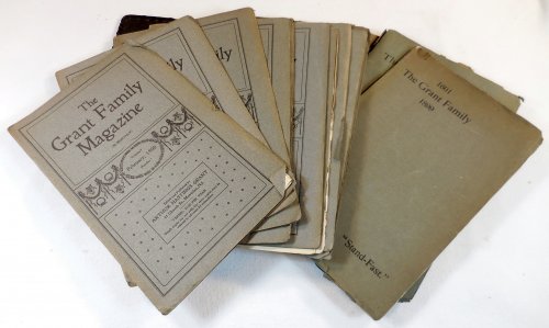 The Grant Family Magazine, Supplementary to the Grant Family History Plus Family Reunion Books 1899 1901 1903