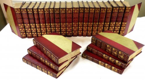 The Works of F. Hopkinson Smith. Beacon Edition In 26 Volumes [Complete]. With Signed Portrait and Signed Handwritten Letter by the Author