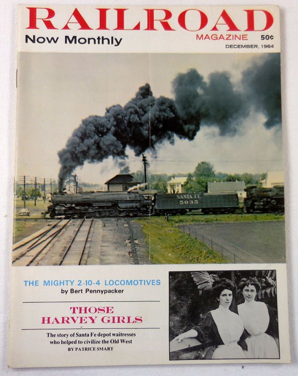 Railroad Magazine: The Magazine of Adventurous Railroading. Vol. 76, No. 2, December 1964