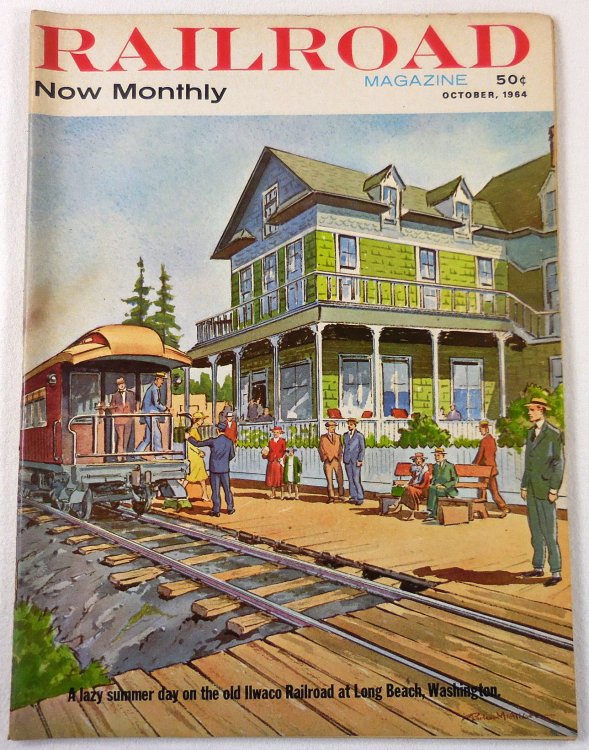 Railroad Magazine: The Magazine of Adventurous Railroading. Vol. 75, No. 6, October 1964