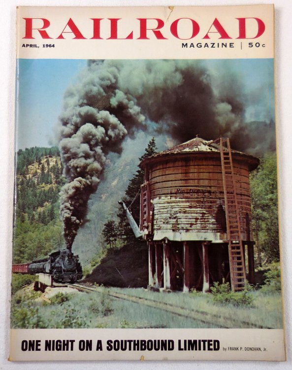 Railroad Magazine: The Magazine of Adventurous Railroading. Vol. 75, No. 3, April 1964