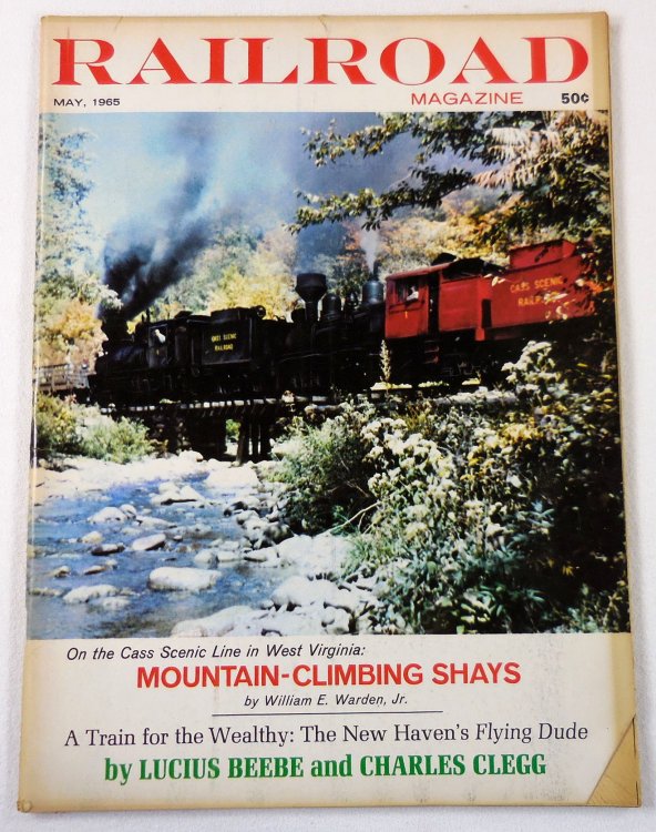 Railroad Magazine: Adventurous Railroading and Rail Hobbies. Vol. 77, No. 1, May 1965