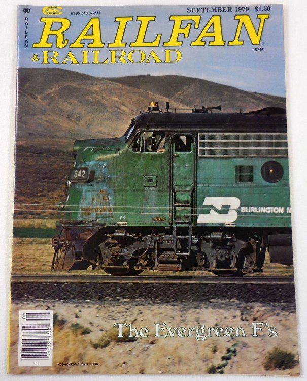 Railfan & Railroad Magazine. September 1979. Vol. 2, No. 12