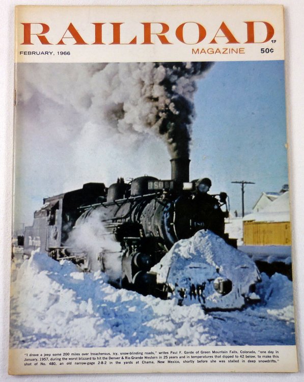 Railroad Magazine: Adventurous Railroading and Rail Hobbies. Vol. 78, No. 4 - February 1966
