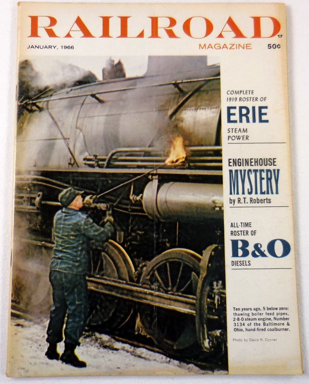 Railroad Magazine: Adventurous Railroading and Rail Hobbies. Vol. 78, No. 3 - January 1966